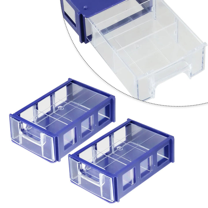 Organizador Modular de Componentes de Plástico